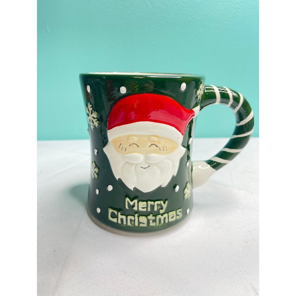 Festive Santa Mug - Cheerful Holiday‎ Drinkware